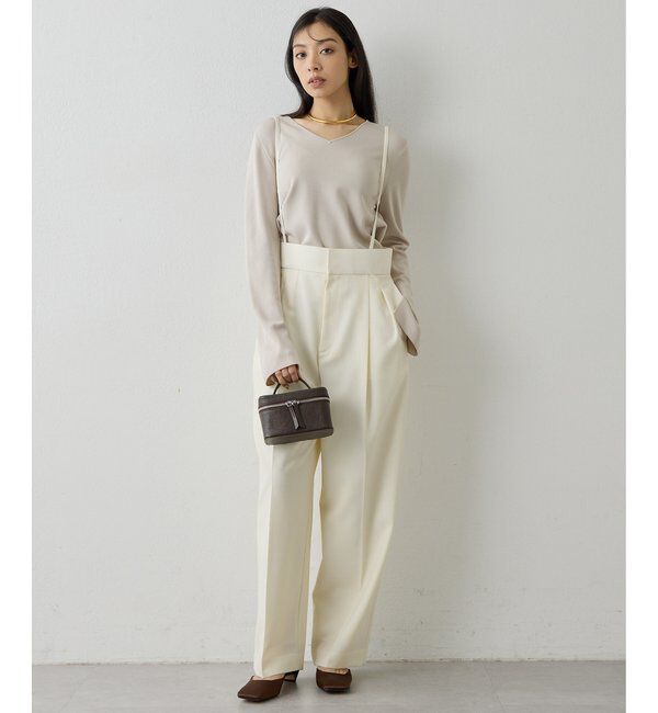  「2wayスムースプルオーバー」|ニット・セーター|