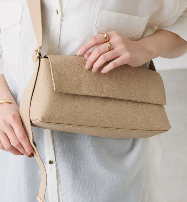  「【牛革/２WAY/500mlペットボトル収納可】シュリンクリンショルダーバッグ」|ショルダー・メッセンジャー|