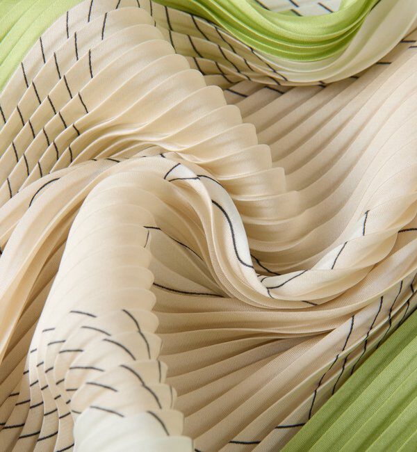  「【PAPILLONNER/パピヨネ】プリーツスカーフ」|マフラー|