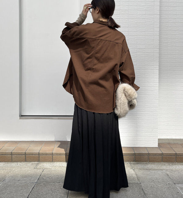  「パネルプリーツスカート」|スカート|