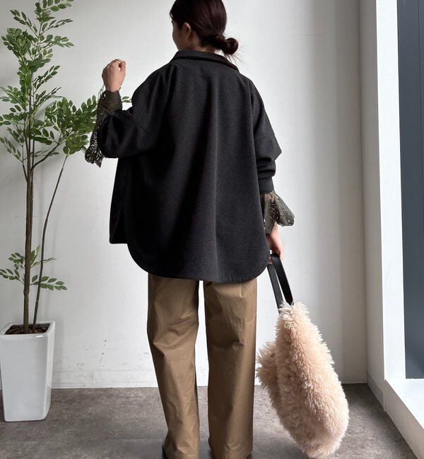  「レースフレアブラウス」|シャツ・ブラウス|