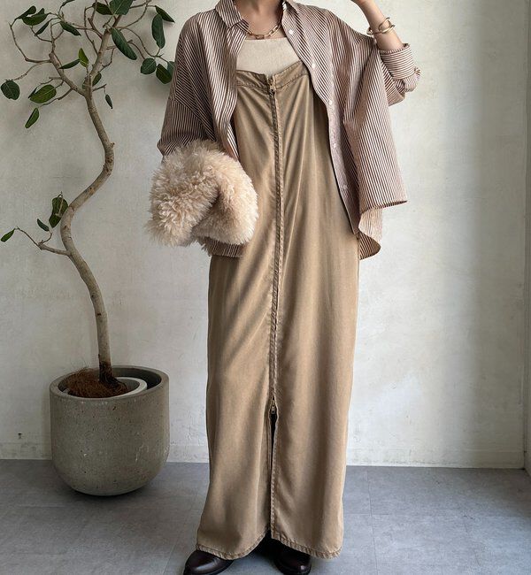  「リヨセルデニムジャンスカ」|ワンピース|