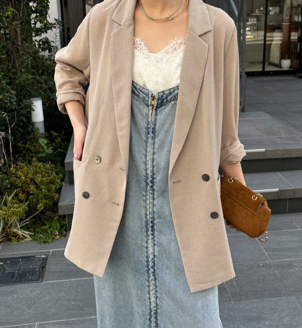  「リヨセルデニムジャンスカ」|ワンピース|