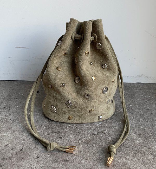  「スエードスタッズドロストバッグ」|トートバッグ|