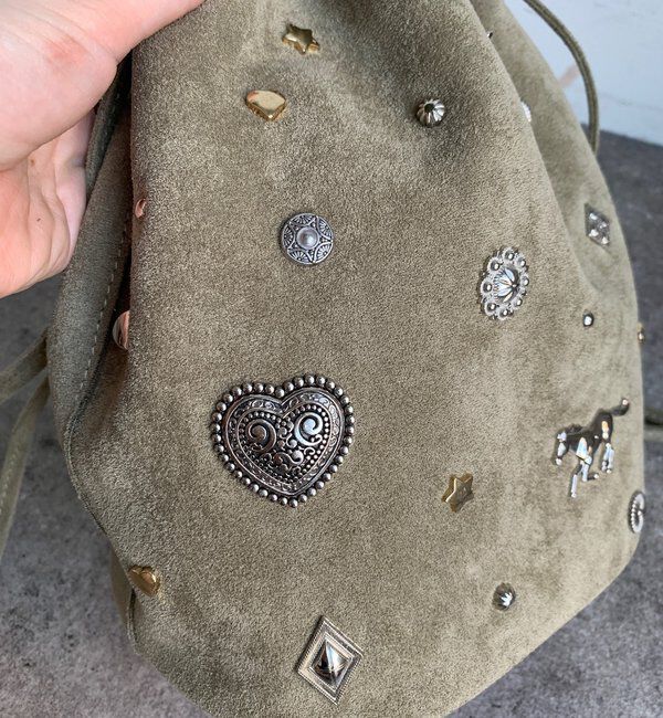  「スエードスタッズドロストバッグ」|トートバッグ|