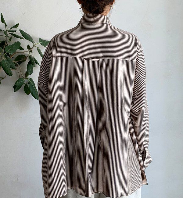  「ストライプポンチョブラウス」|シャツ・ブラウス|