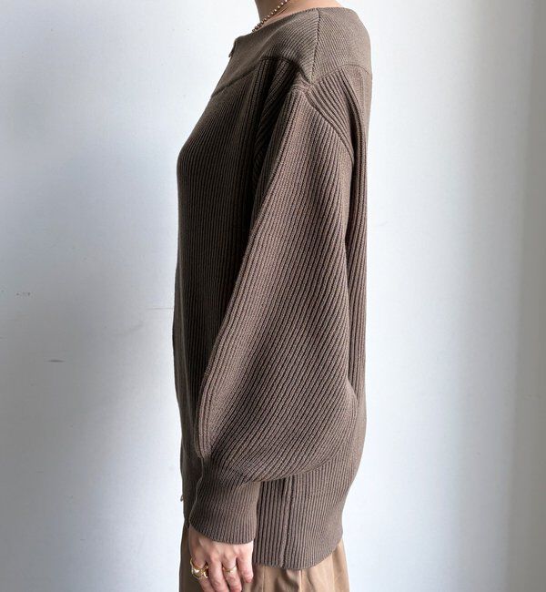  「フロントジップニット」|ニット・セーター|