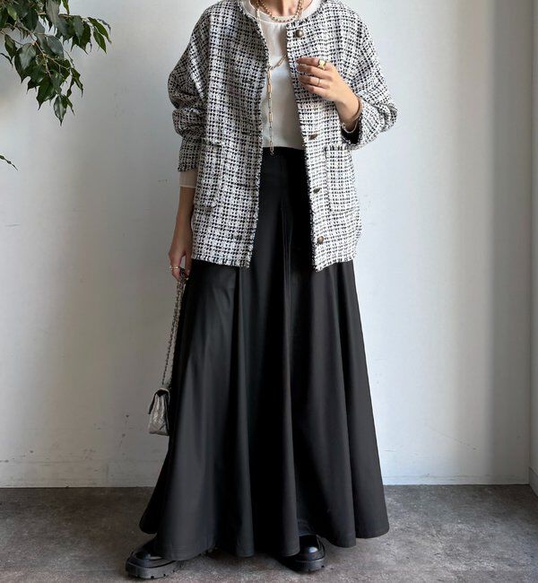  「ツイードジャケット」|ブルゾン・スタジャン|