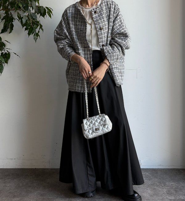  「ツイードジャケット」|ブルゾン・スタジャン|