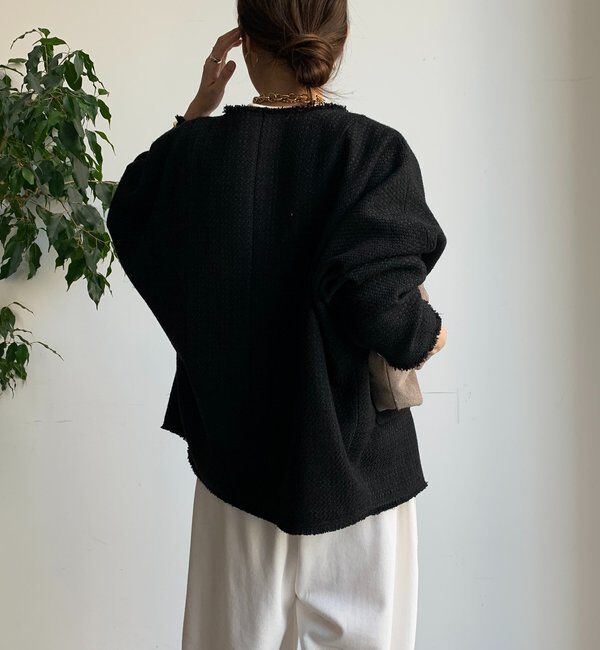  「ツイードジャケット」|ブルゾン・スタジャン|