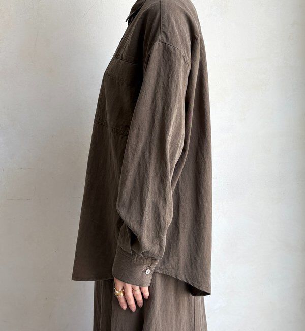  「【セットアップ対応】ピグメントライクシャツ」|シャツ・ブラウス|