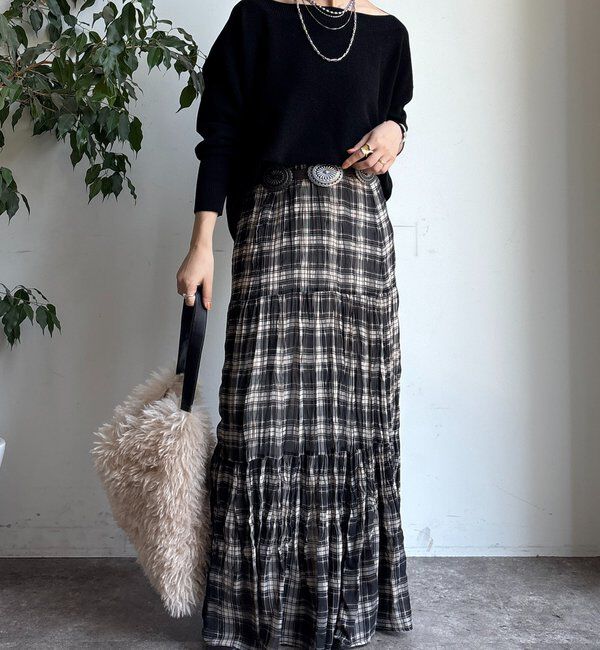  「ボートネックプルオーバー」|ニット・セーター|