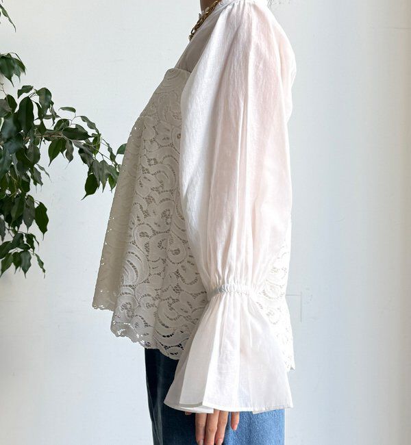  「フロッキーレースビスチェ」|シャツ・ブラウス|