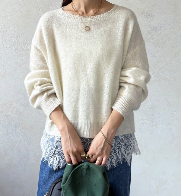  「ヤクウールプルオーバー」|ニット・セーター|