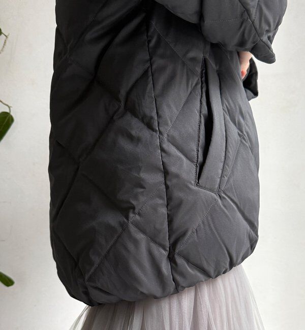  「ストレッチタフタ袖リブショートダウン」|その他|