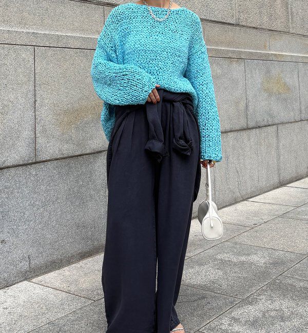  「ハンドメイドテープヤーンニット」|ニット・セーター|