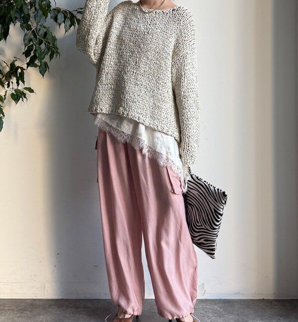  「ハンドメイドテープヤーンニット」|ニット・セーター|