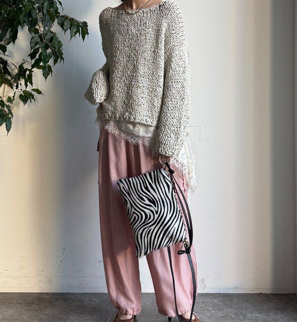  「ハンドメイドテープヤーンニット」|ニット・セーター|