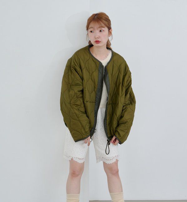  「【リバーシブル】キルティングミドルジャケット」|その他|