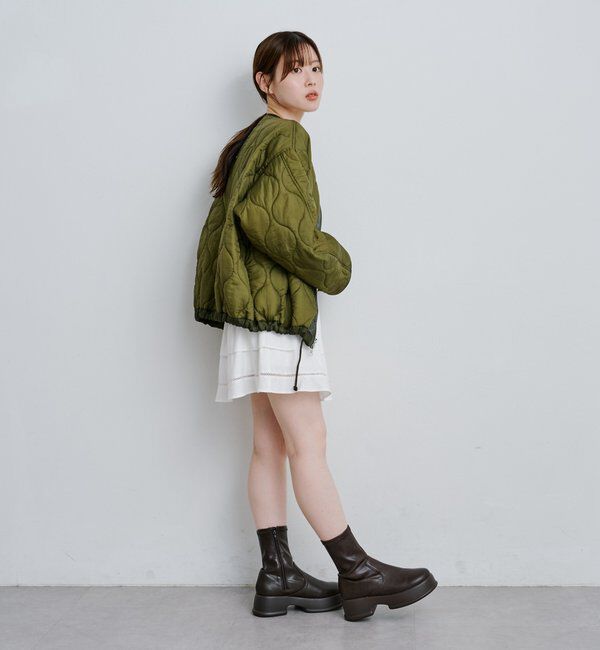  「【リバーシブル】キルティングミドルジャケット」|その他|