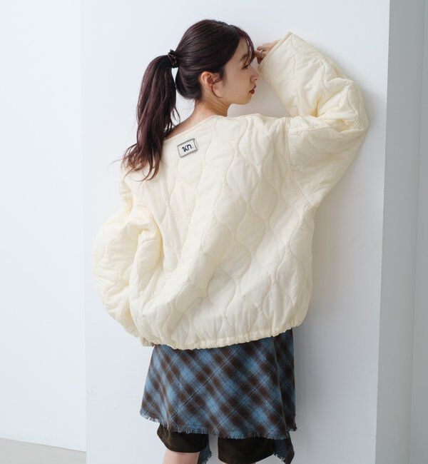  「【リバーシブル】キルティングミドルジャケット」|その他|