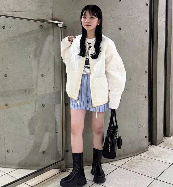  「【リバーシブル】キルティングミドルジャケット」|その他|