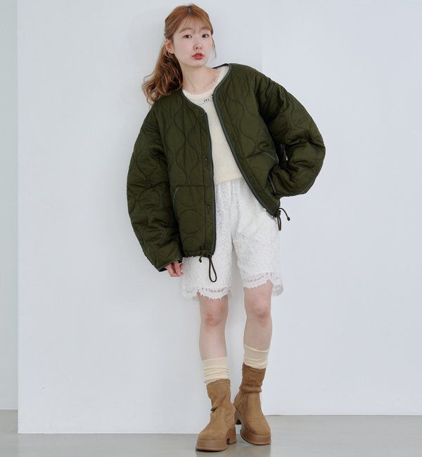  「【リバーシブル】キルティングミドルジャケット」|その他|