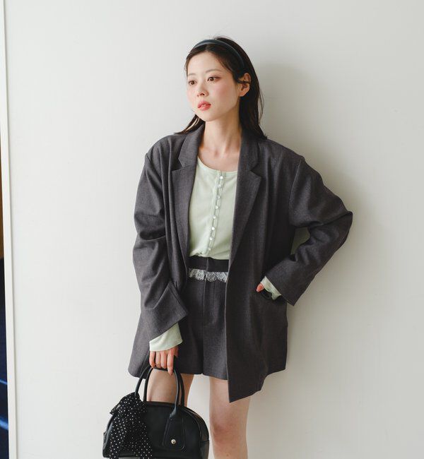  「【500ml ペットボトル収納可】フラップカラーボストンBAG」|トートバッグ|