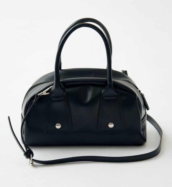  「【500ml ペットボトル収納可】フラップカラーボストンBAG」|トートバッグ|