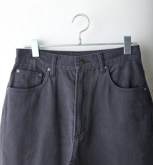  「【WHIMSIC/2サイズ展開/SETUP対応】コットンツイルニータックパンツ」|チノ|