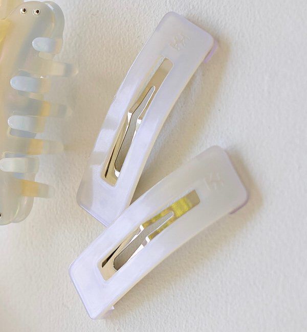  「【fiw./6色展開】カラバリヘアピン」|その他|オフホワイト