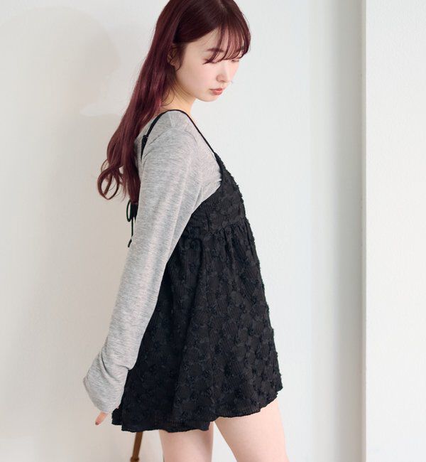  「フラワージャガードチュニック」|シャツ・ブラウス|