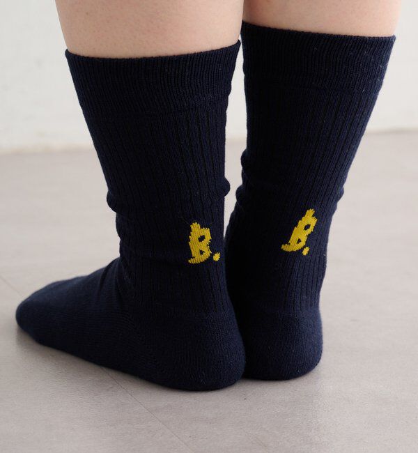  「【6色展開/M.Lサイズ展開/ユニセックス】B ロゴソックス」|その他|