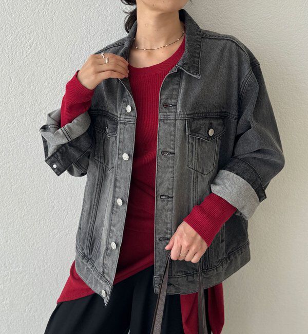  「【リバイバル/新色追加/羽織るだけでサマになる】デニムジャケット」|デニムジャケット|