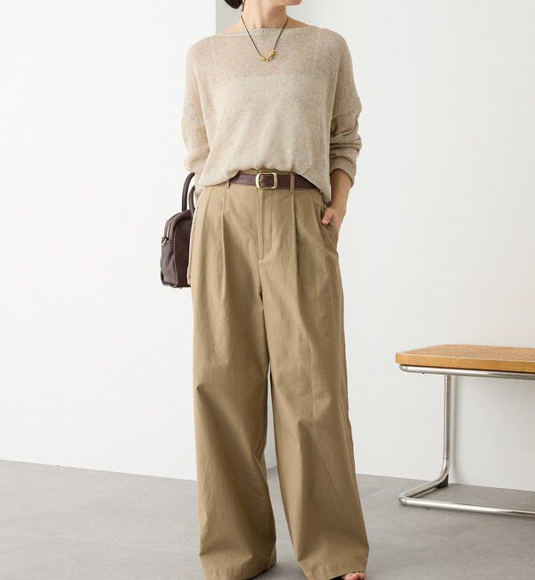  「メランジルーズニット」|ニット・セーター|