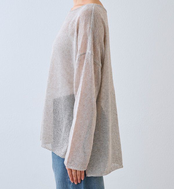  「メランジルーズニット」|ニット・セーター|