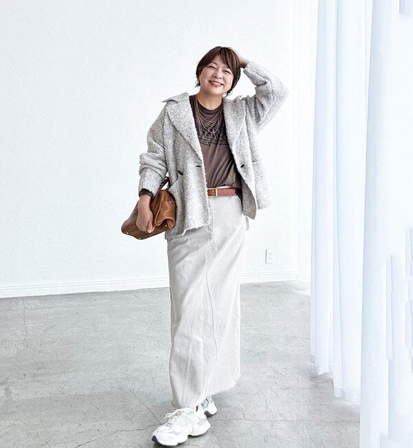  「【インフルエンサーYossshiiii企画】ボアライクコーディガン」|カーディガン|