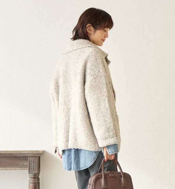  「【インフルエンサーYossshiiii企画】ボアライクコーディガン」|カーディガン|