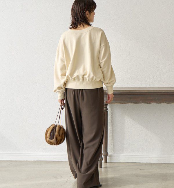  「【大人カジュアルに】2wayPhotoスウェット」|Tシャツ・カットソー|