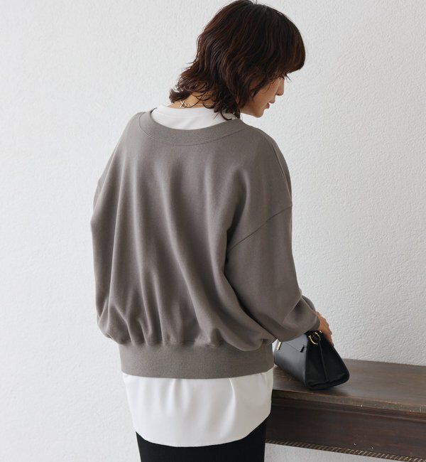  「【大人カジュアルに】2wayPhotoスウェット」|Tシャツ・カットソー|