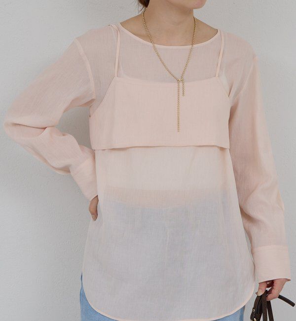  「ビスチェレイヤードシャツ」|シャツ・ブラウス|