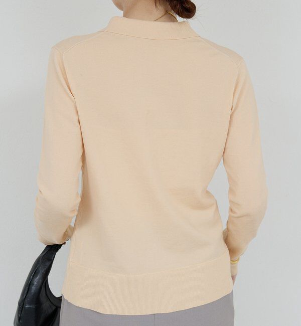  「総針ポロカーデ」|ニット・セーター|