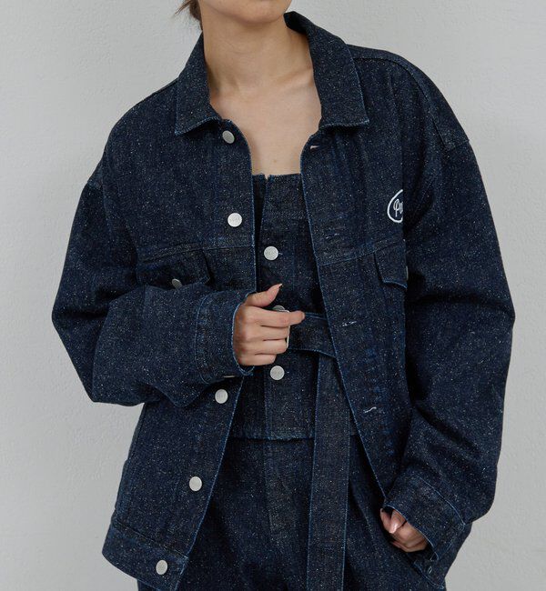  「【PEAS】オーバーGジャン」|ベスト・ジレ|