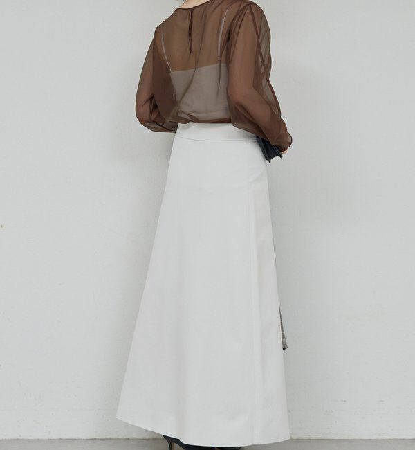  「シアーカーブスリーブブラウス」|シャツ・ブラウス|