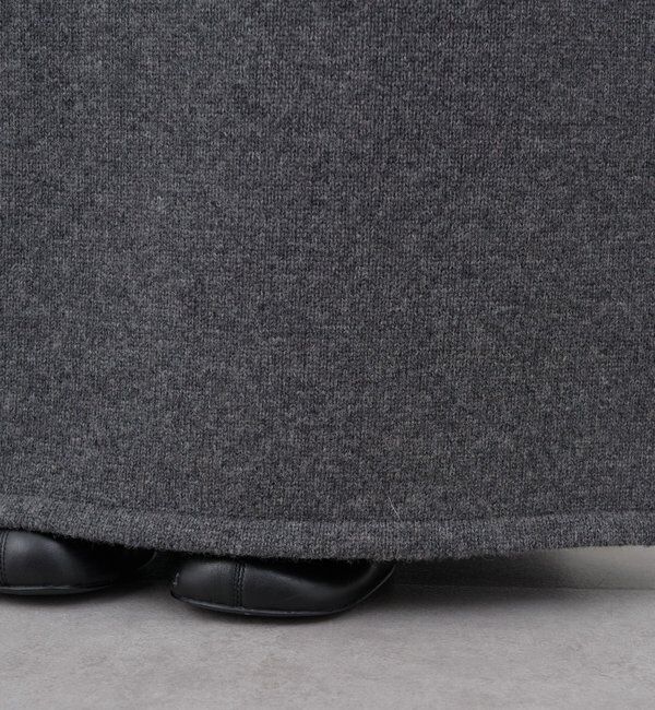  「【セットアップ対応】【手洗い可】メリノウールニットスカート」|スカート|