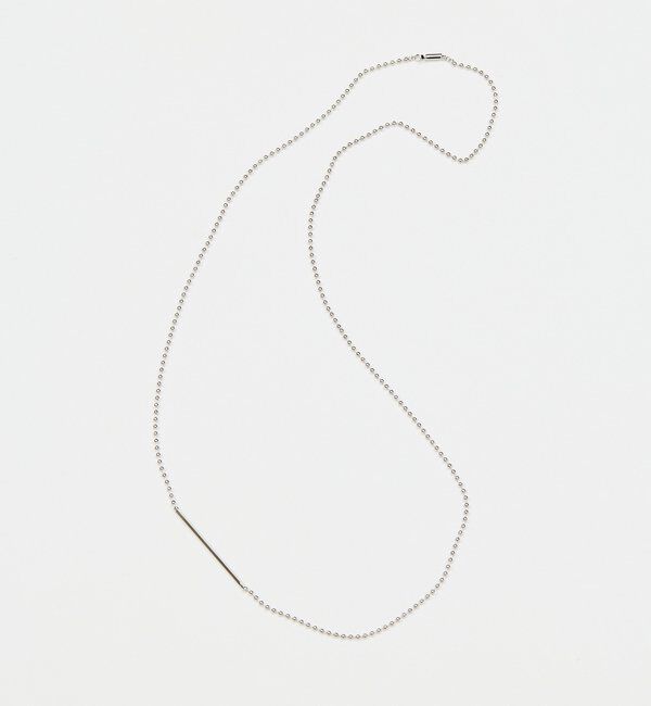  「ボールチェーンロングネックレス」|リング|