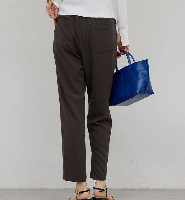  「ライトジャージーテーパードパンツ」|チノ|