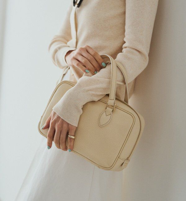  「レザー2WAYミニボストンバッグ」|ボストンバッグ|