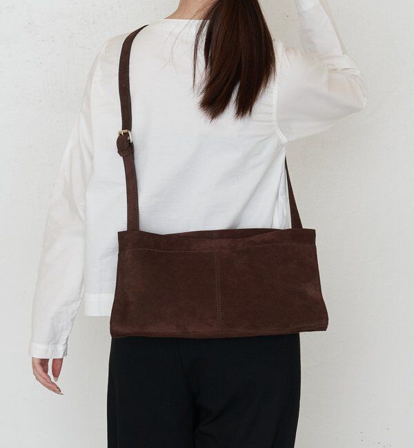 「【再値下げ】スエードショルダーバッグ」|ショルダー・メッセンジャー|