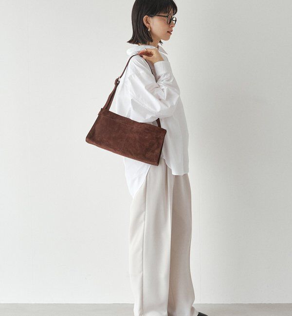  「【再値下げ】スエードショルダーバッグ」|ショルダー・メッセンジャー|